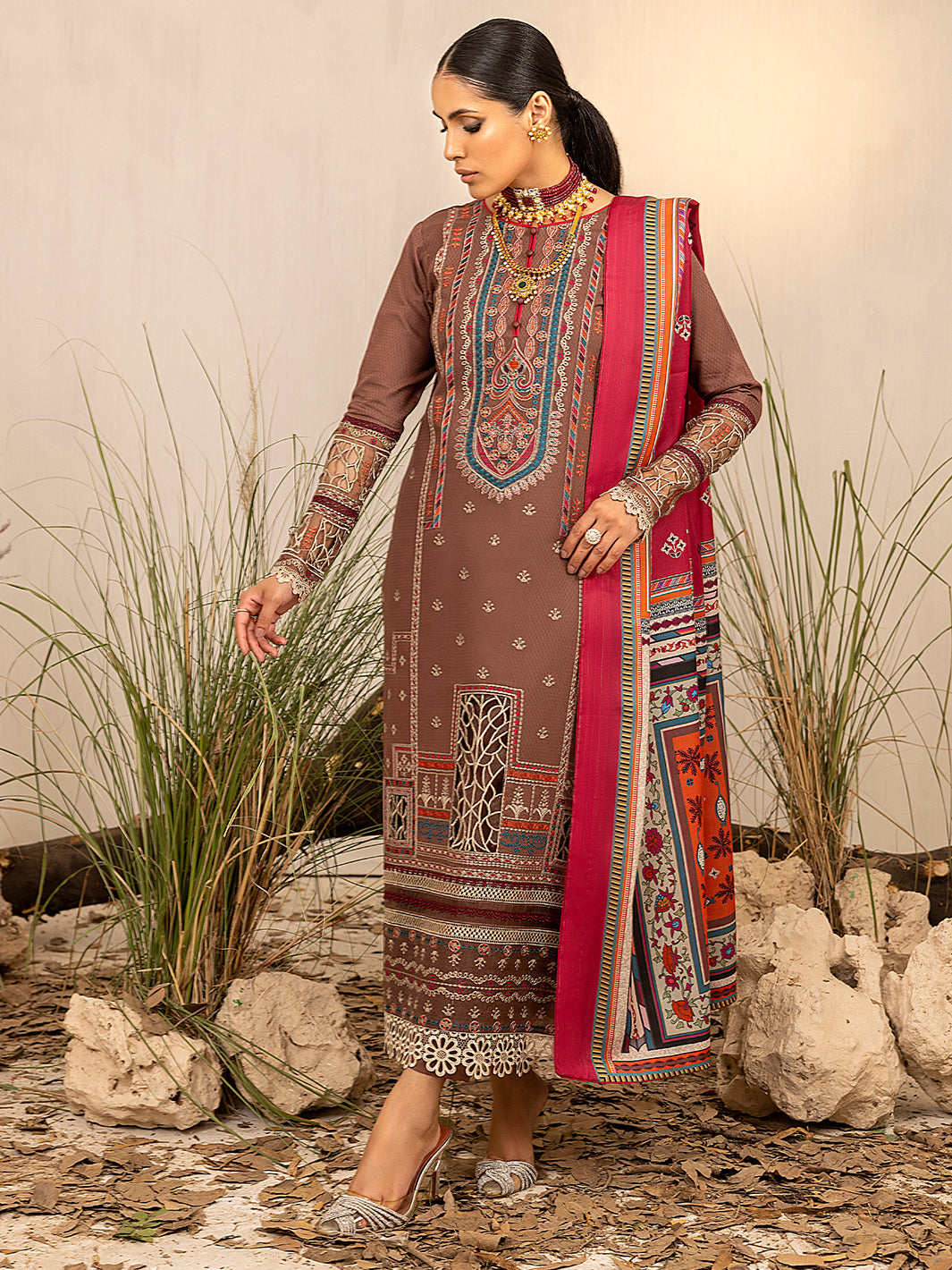 Binilyas - 1936 - B | 3 Piece Unstitched