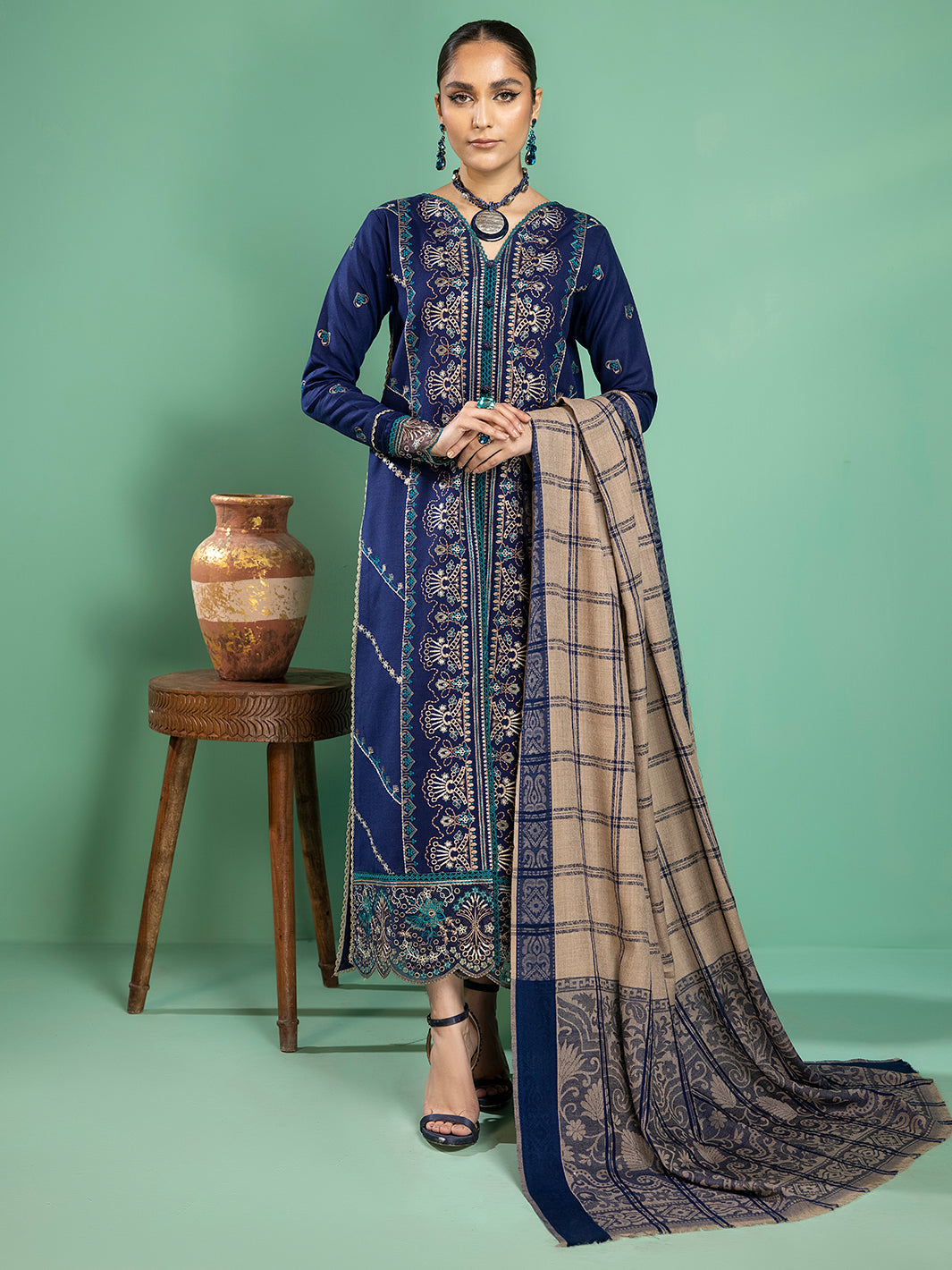Binilyas - 1941 - A | 3 PC Khaddar Unstitch