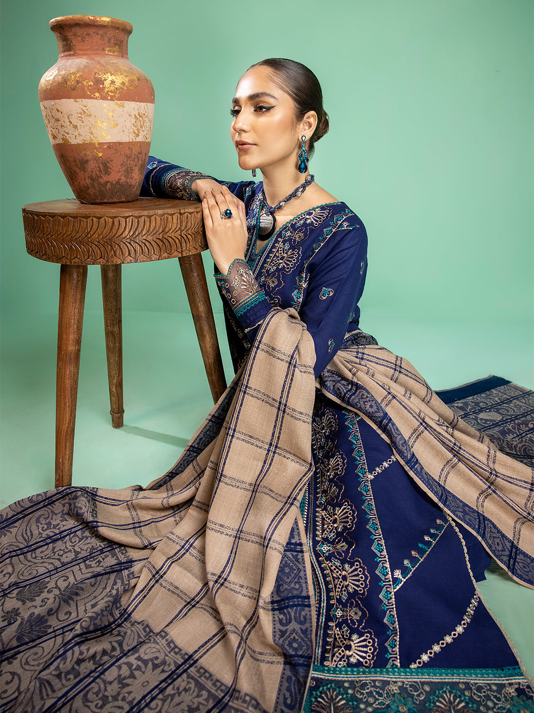 Binilyas - 1941 - A | 3 PC Khaddar Unstitch