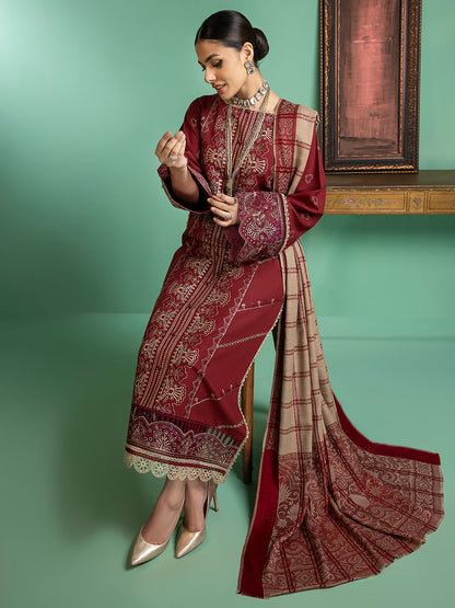 Binilyas - 1941 - B | 3 PC Khaddar Unstitch