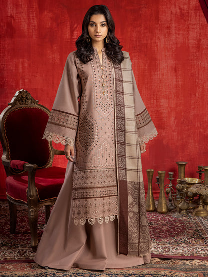 Binilyas - 1942 - B | 3 PC Khaddar Unstitch
