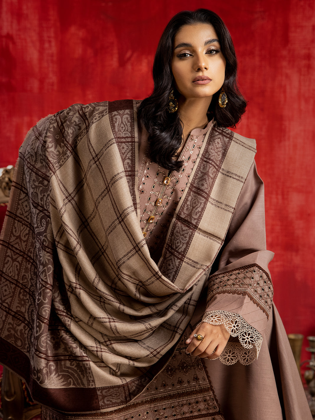 Binilyas - 1942 - B | 3 PC Khaddar Unstitch