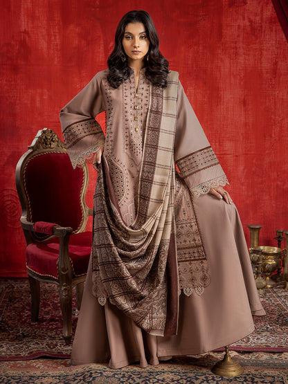 Binilyas - 1942 - B | 3 PC Khaddar Unstitch