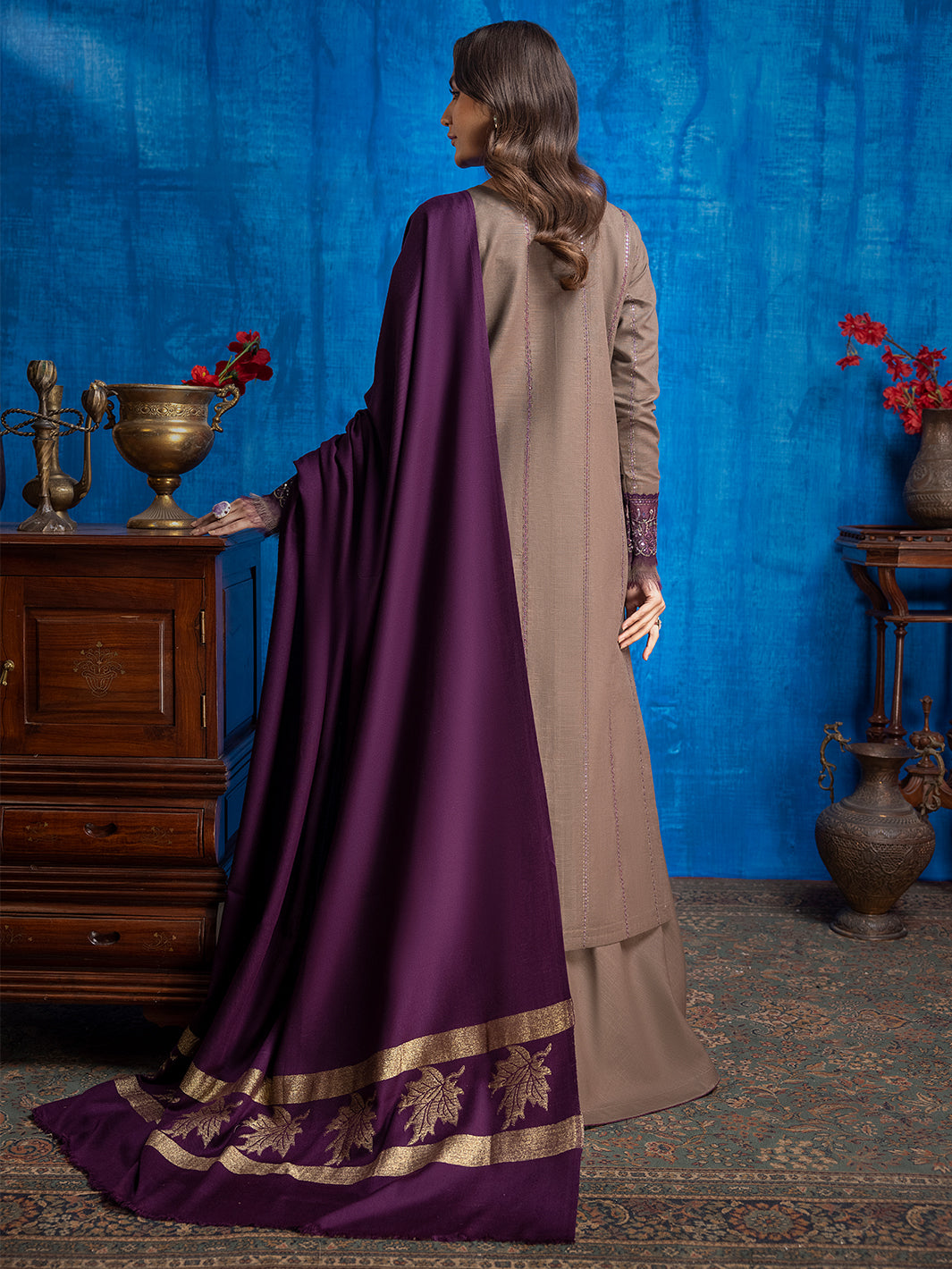 Binilyas - 1943 - A | 3 PC Khaddar Unstitch