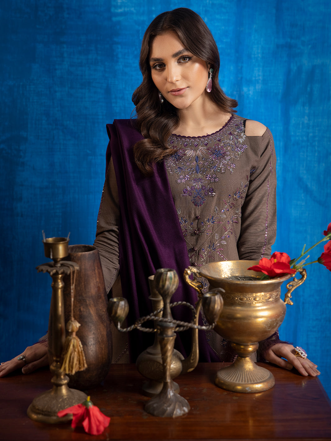 Binilyas - 1943 - A | 3 PC Khaddar Unstitch