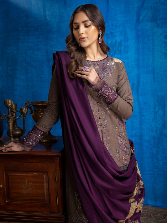 Binilyas - 1943 - A | 3 PC Khaddar Unstitch