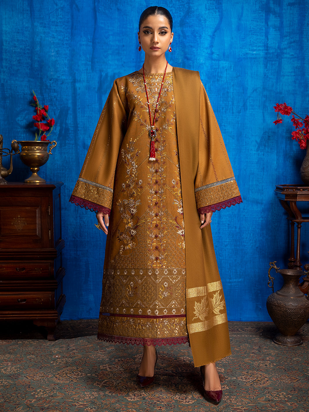 Binilyas - 1943 - B | 3 PC Khaddar Unstitch
