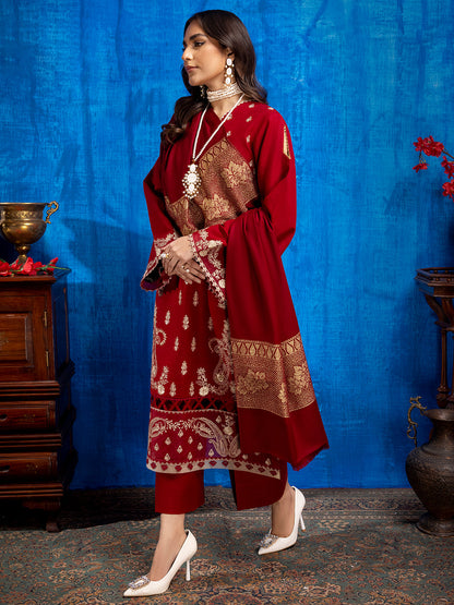 Binilyas - 1944 - B | 3 PC Khaddar Unstitch