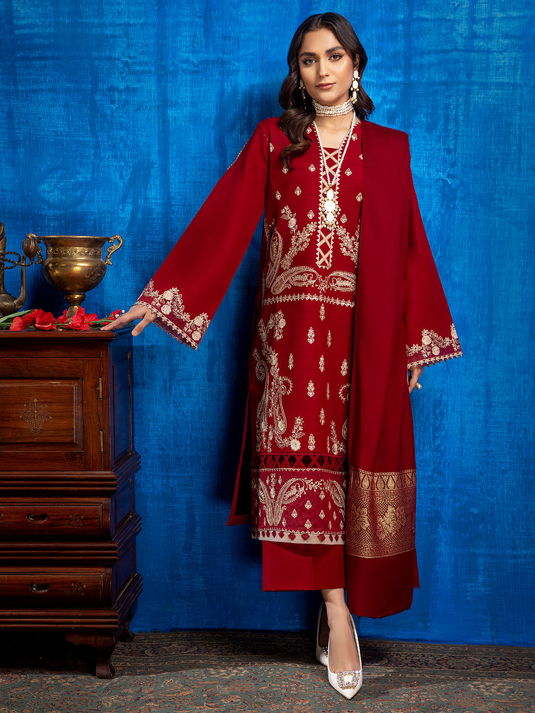 Binilyas - 1944 - B | 3 PC Khaddar Unstitch