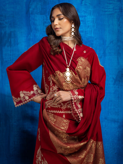 Binilyas - 1944 - B | 3 PC Khaddar Unstitch