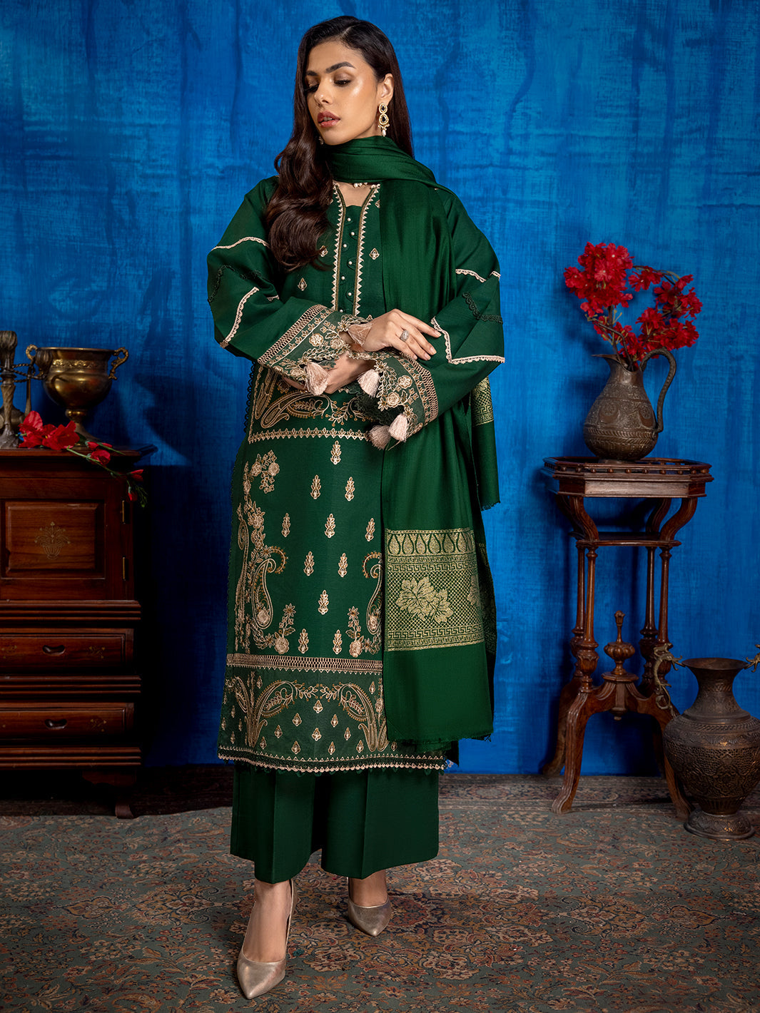 Binilyas - 1944 - A | 3 PC Khaddar Unstitch