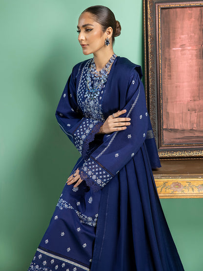 Binilyas - 1945 - A | 3 PC Khaddar Unstitch