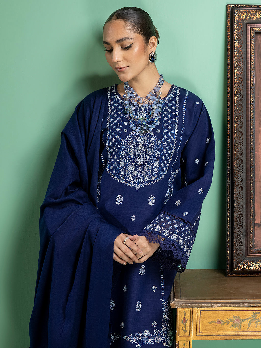 Binilyas - 1945 - A | 3 PC Khaddar Unstitch