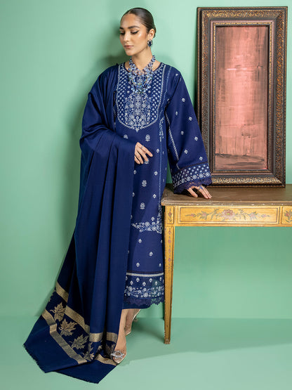 Binilyas - 1945 - A | 3 PC Khaddar Unstitch