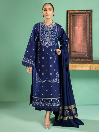 Binilyas - 1945 - A | 3 PC Khaddar Unstitch
