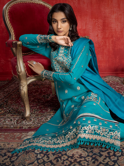 Binilyas - 1945 - B | 3 PC Khaddar Unstitch