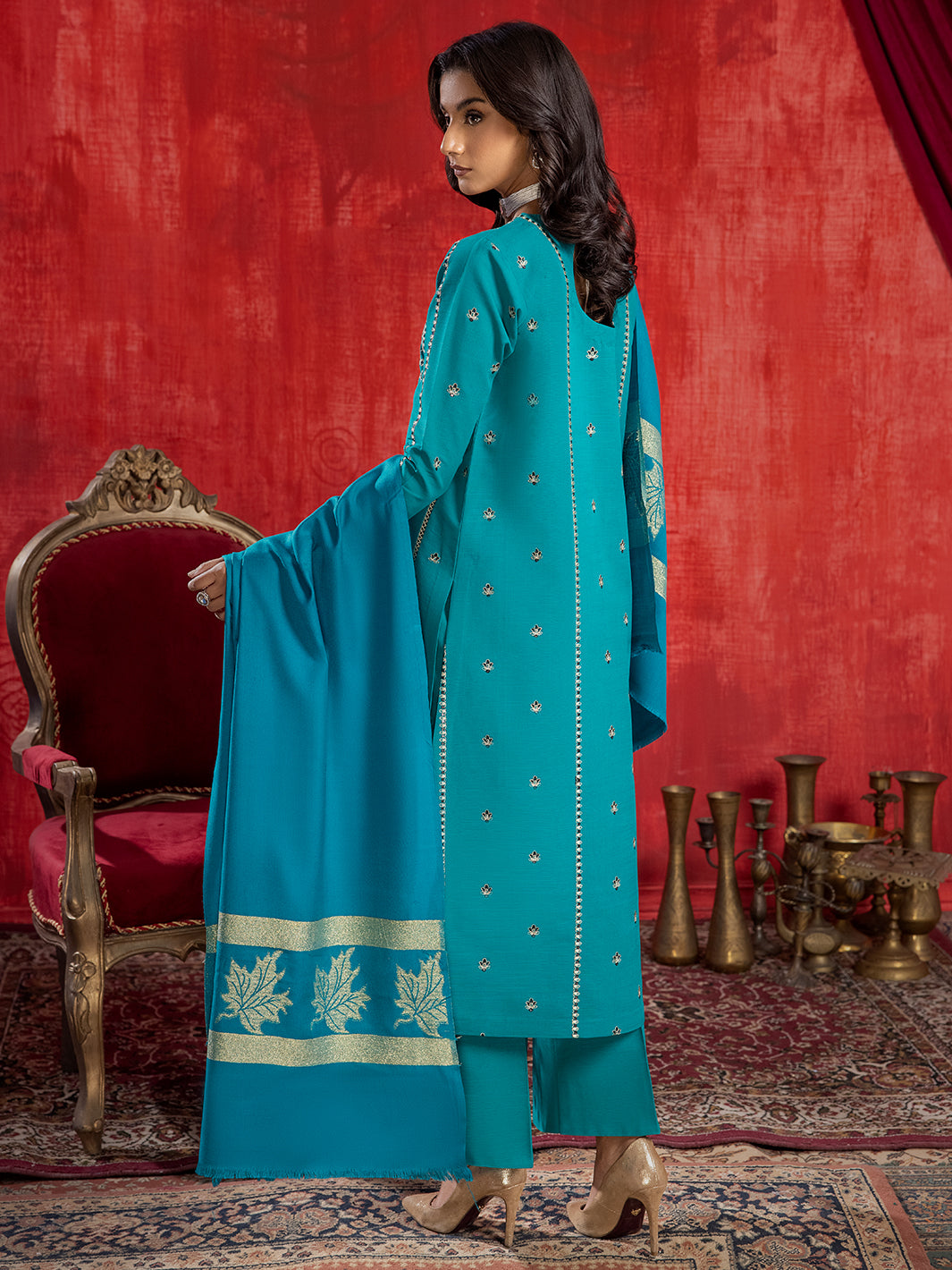 Binilyas - 1945 - B | 3 PC Khaddar Unstitch