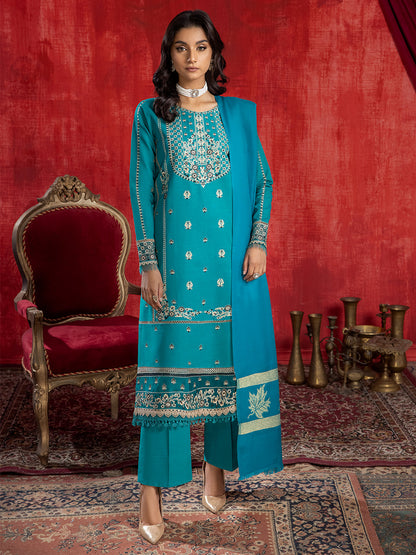 Binilyas - 1945 - B | 3 PC Khaddar Unstitch