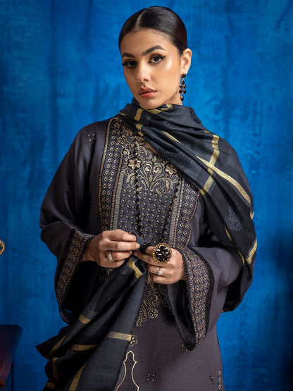 Binilyas - 1946 - A | 3 PC Khaddar Unstitch