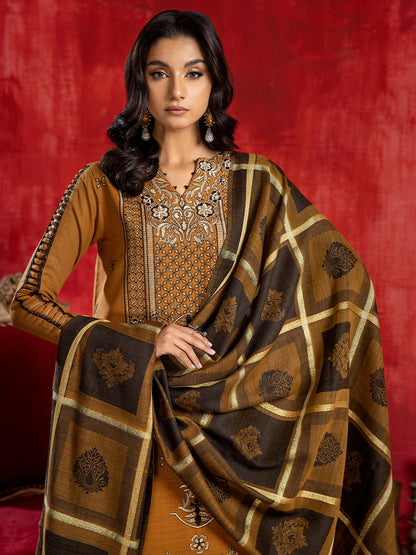 Binilyas - 1946 - B | 3 PC Khaddar Unstitch