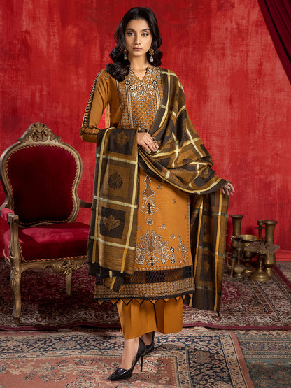 Binilyas - 1946 - B | 3 PC Khaddar Unstitch