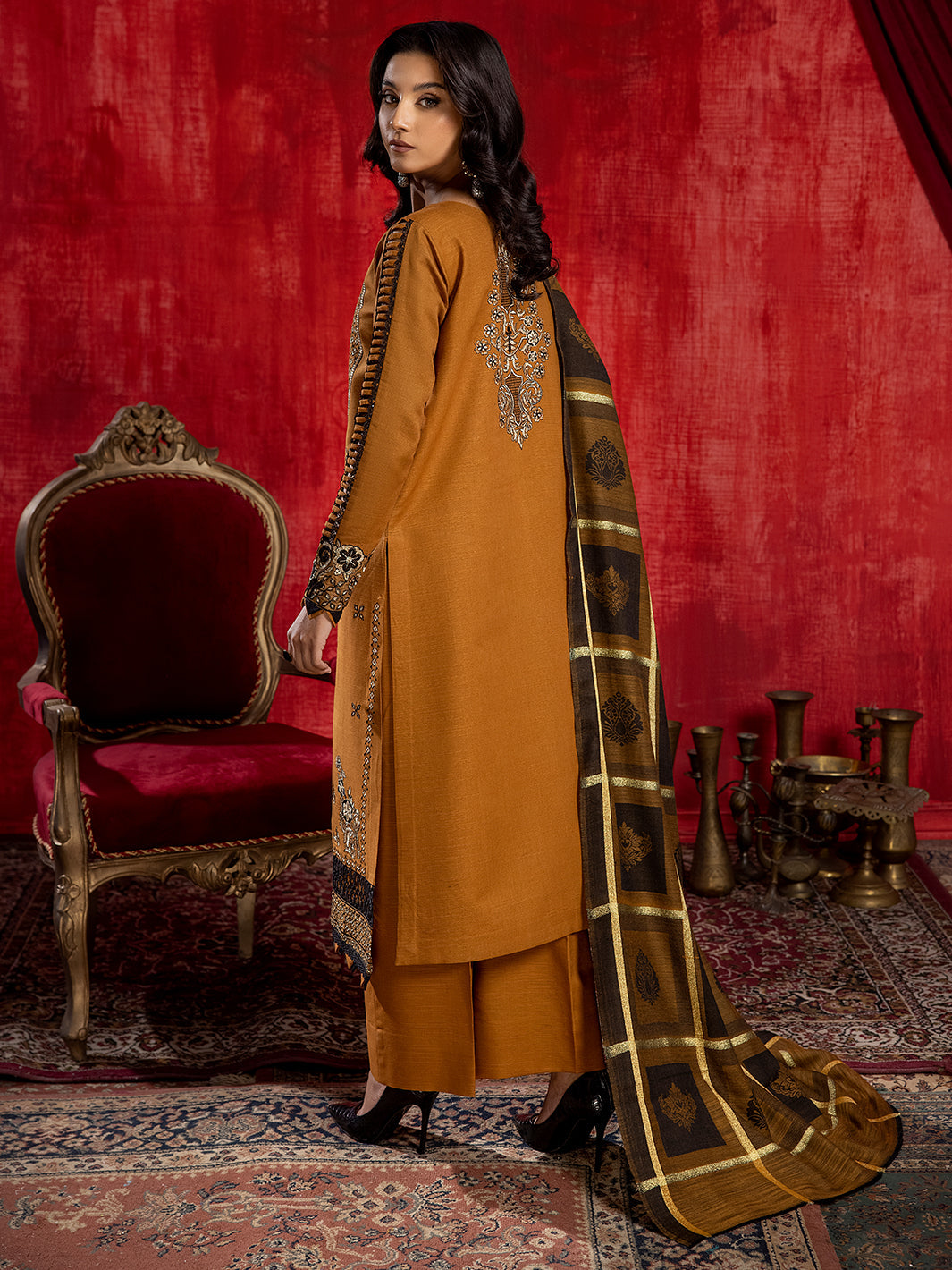 Binilyas - 1946 - B | 3 PC Khaddar Unstitch