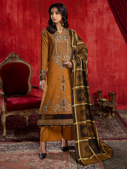 Binilyas - 1946 - B | 3 PC Khaddar Unstitch