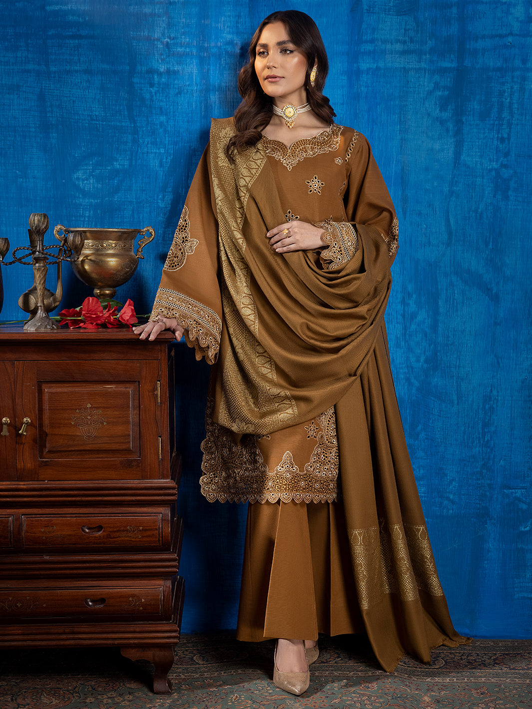 Binilyas - 1951 - B | 3 PC Khaddar Unstitch