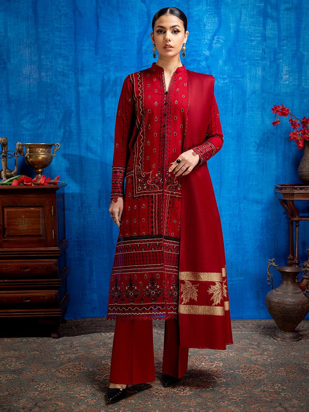 Binilyas - 1952 - A | 3 PC Khaddar Unstitch