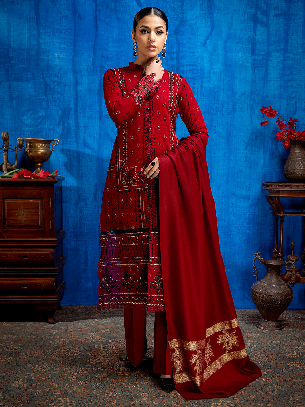 Binilyas - 1952 - A | 3 PC Khaddar Unstitch