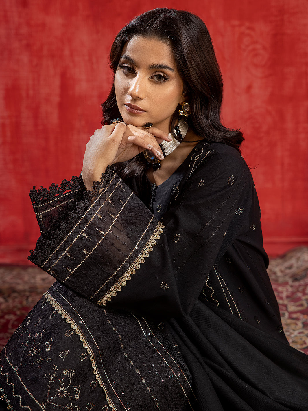 Binilyas - 1952 - B | 3 PC Khaddar Unstitch