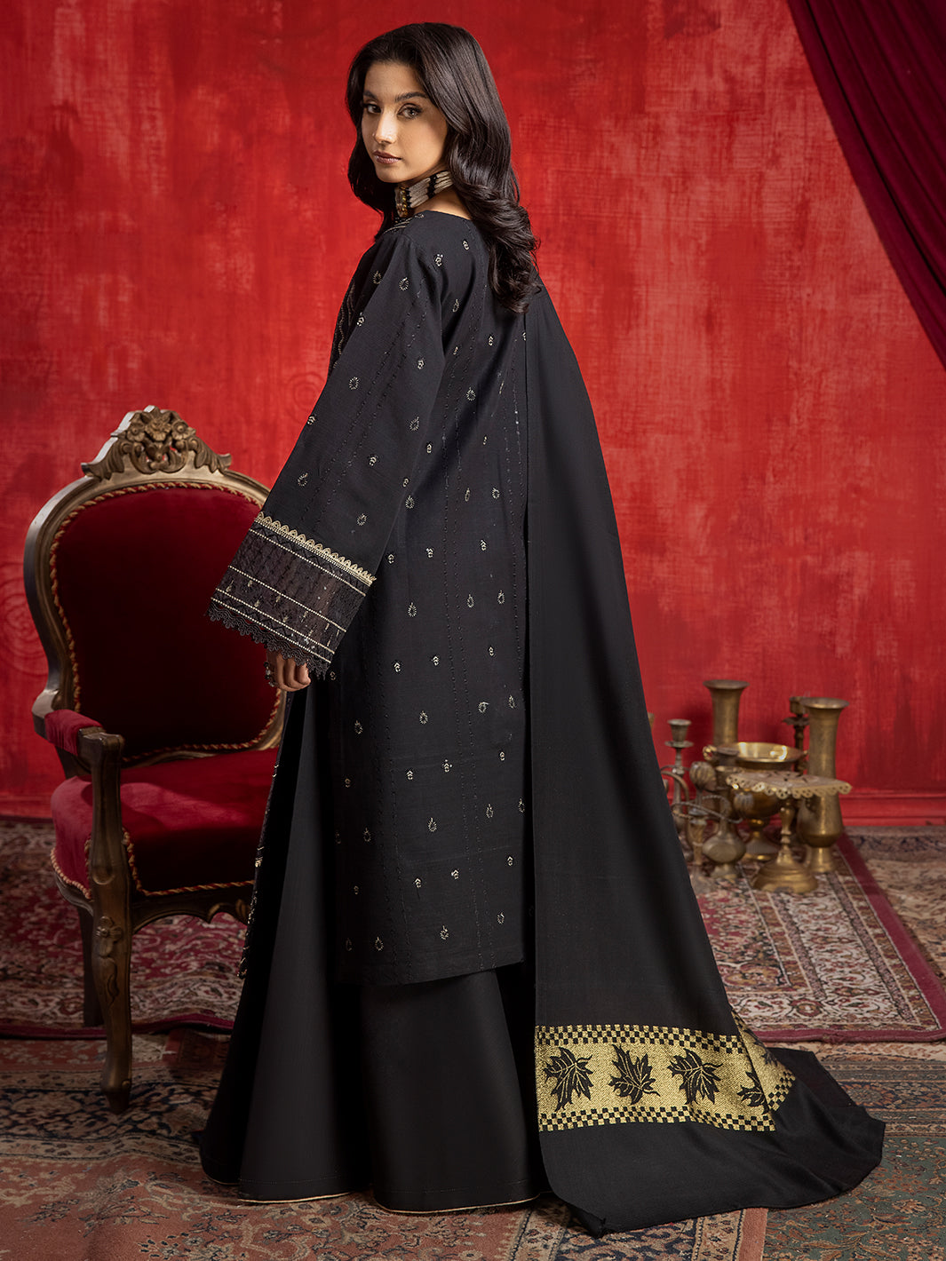 Binilyas - 1952 - B | 3 PC Khaddar Unstitch