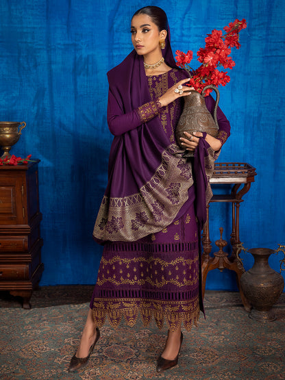 Binilyas - 1954 - A | 3 PC Khaddar Unstitch