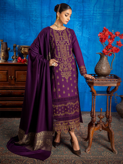 Binilyas - 1954 - A | 3 PC Khaddar Unstitch