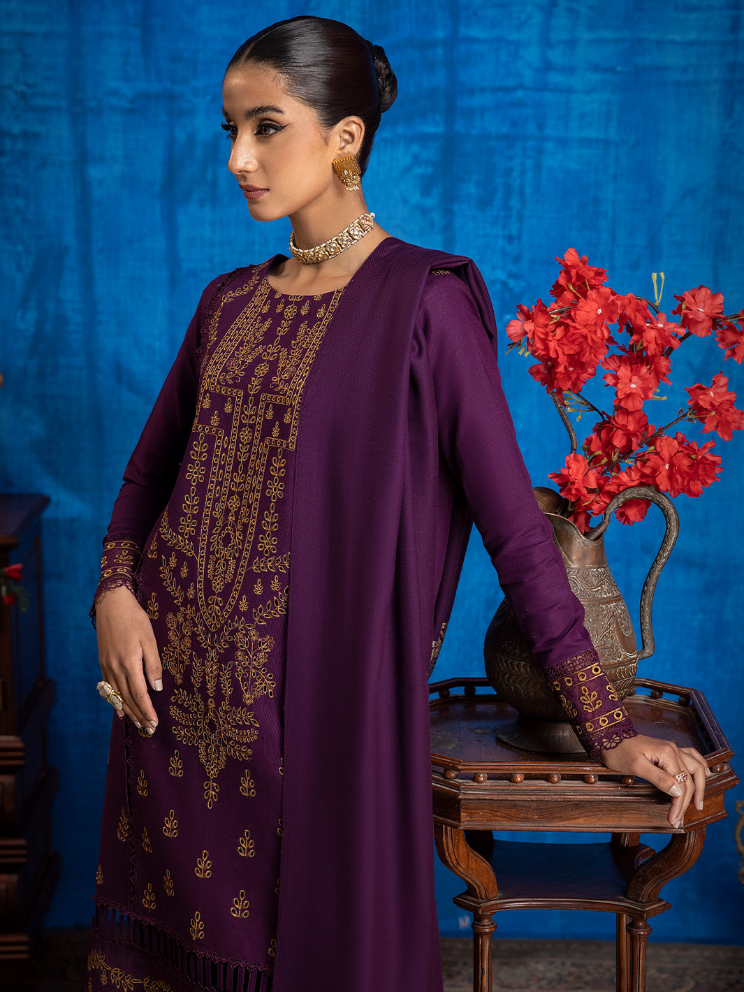 Binilyas - 1954 - A | 3 PC Khaddar Unstitch