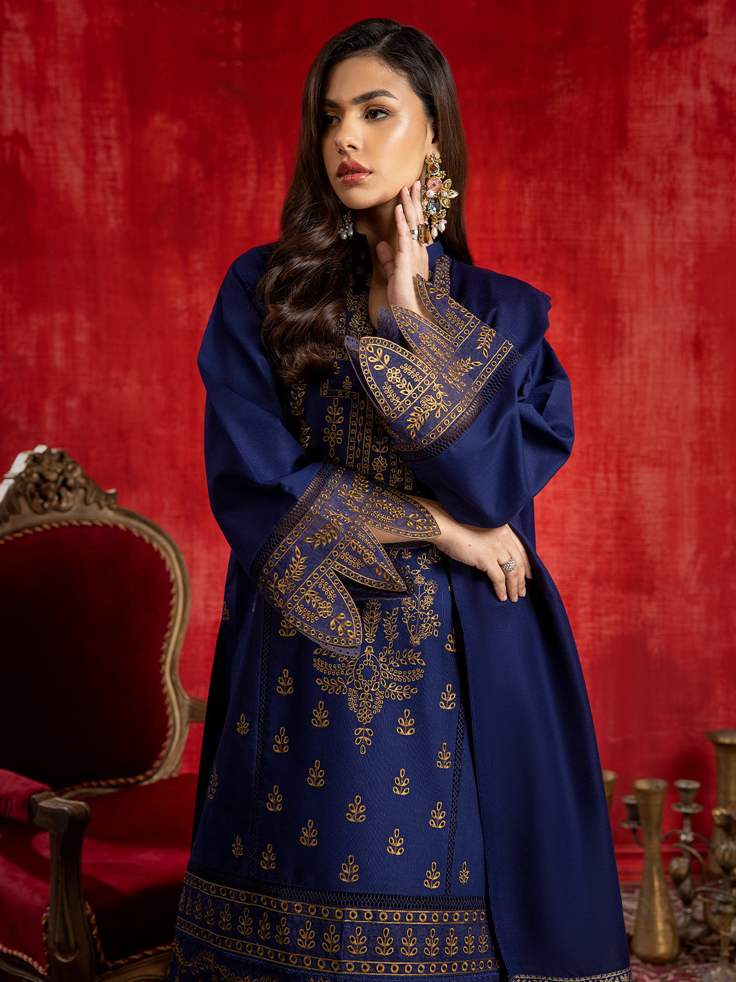 Binilyas - 1954 - B | 3 PC Khaddar Unstitch