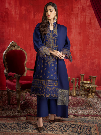 Binilyas - 1954 - B | 3 PC Khaddar Unstitch
