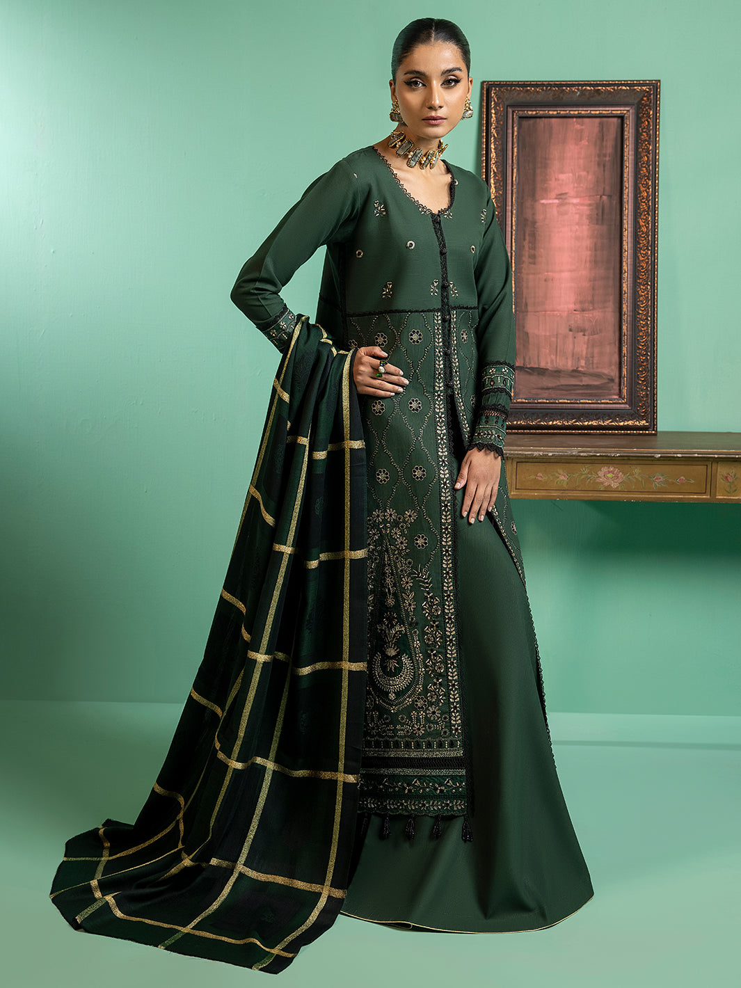 Binilyas - 1955 - A | 3 PC Khaddar Unstitch