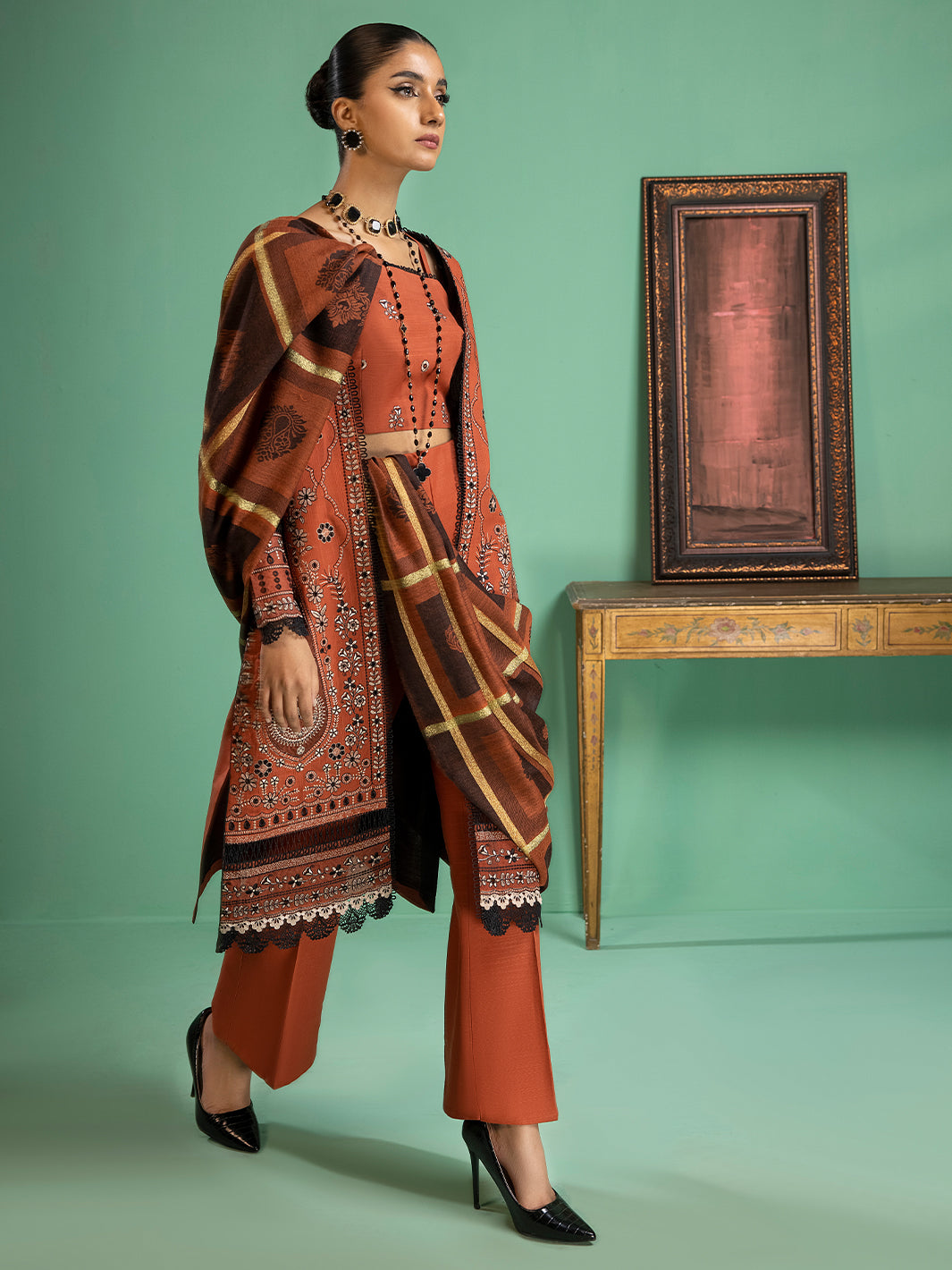 Binilyas - 1955 - B | 3 PC Khaddar Unstitch