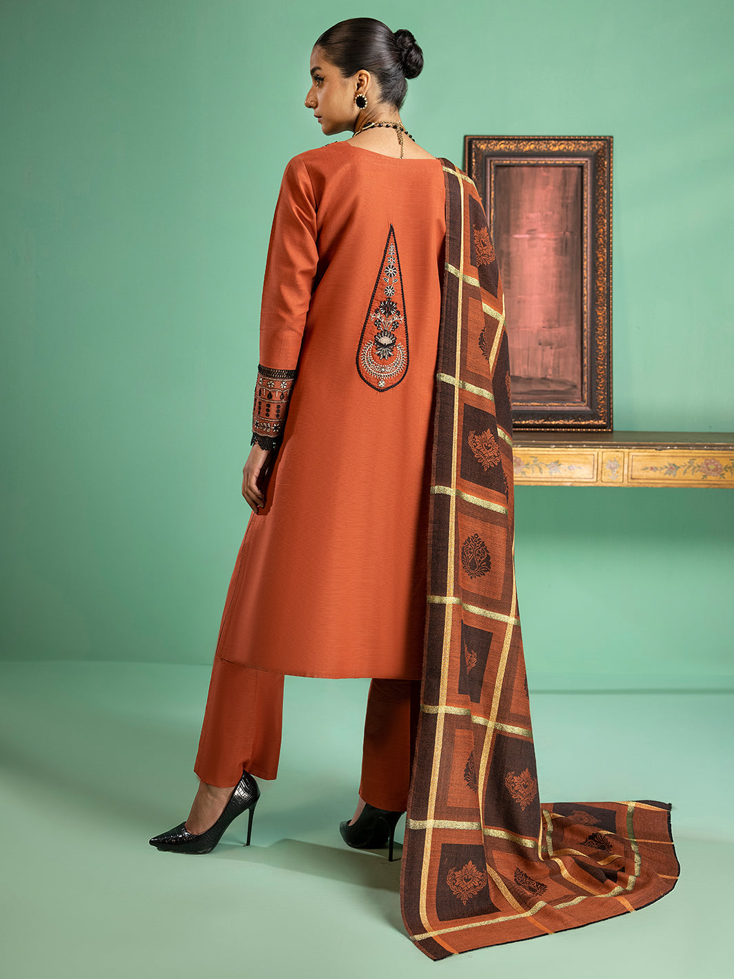 Binilyas - 1955 - B | 3 PC Khaddar Unstitch