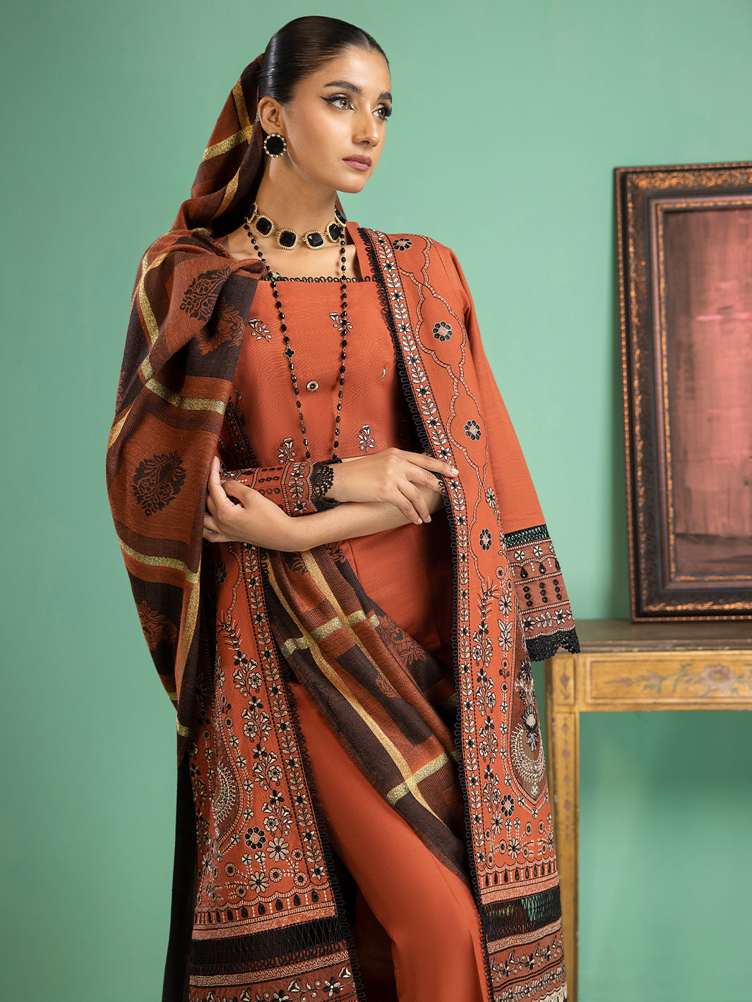 Binilyas - 1955 - B | 3 PC Khaddar Unstitch