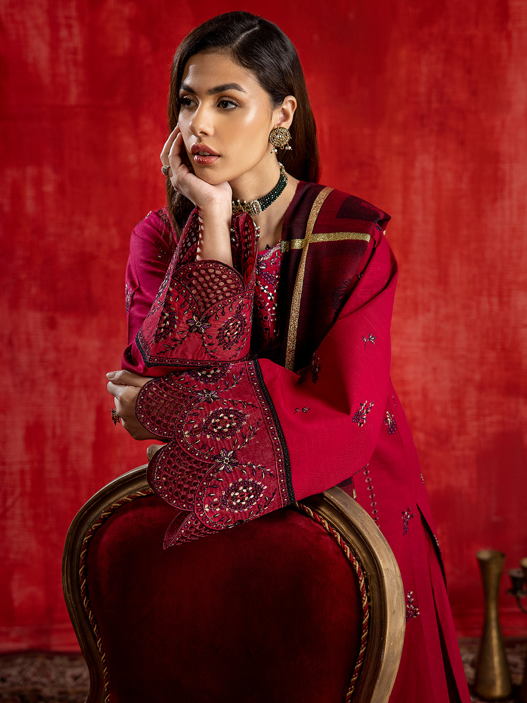 Binilyas - 1956 - A | 3 PC Khaddar Unstitch