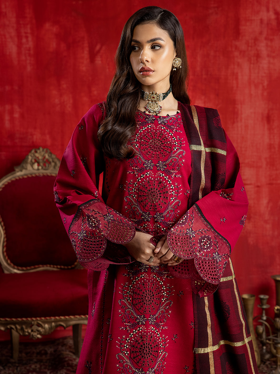 Binilyas - 1956 - A | 3 PC Khaddar Unstitch