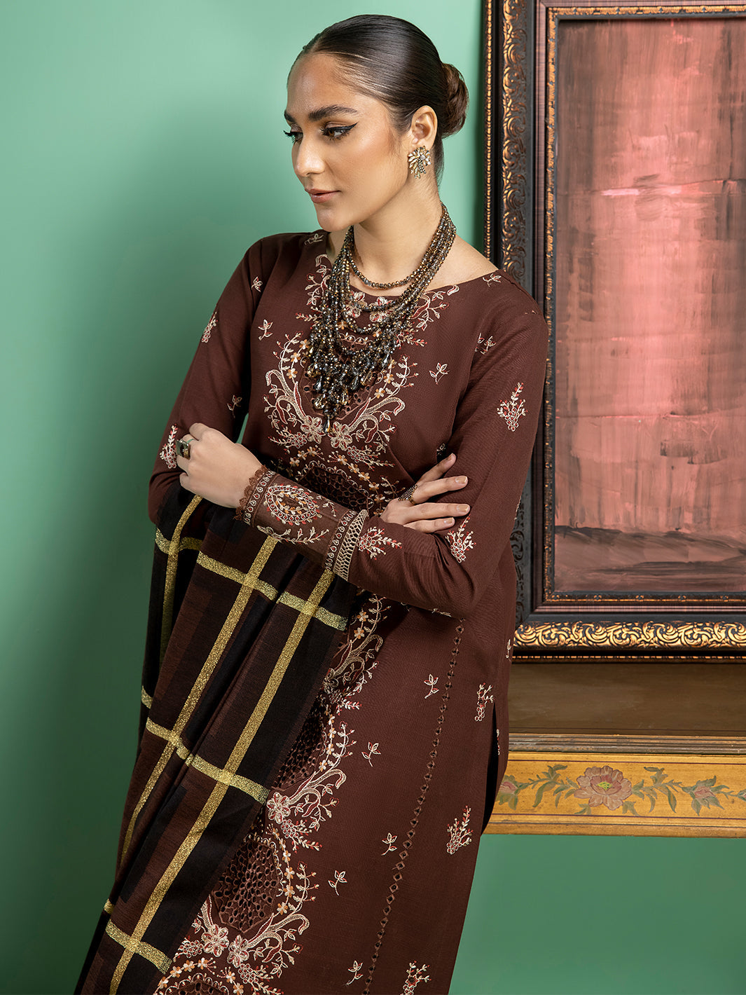 Binilyas - 1956 - B | 3 PC Khaddar Unstitch