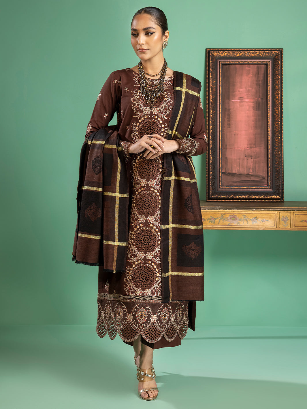 Binilyas - 1956 - B | 3 PC Khaddar Unstitch