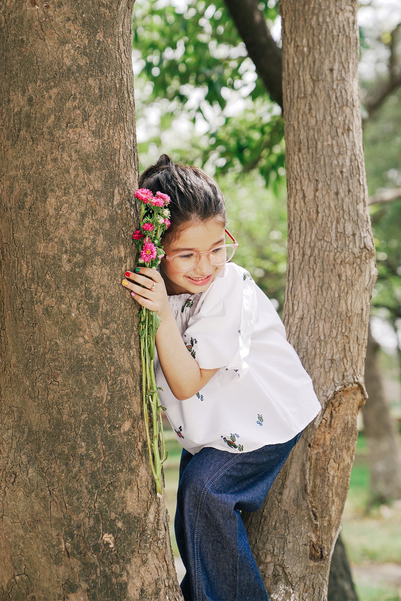 Ethnic - EMBROIDERED TOP (E0666/401/001)