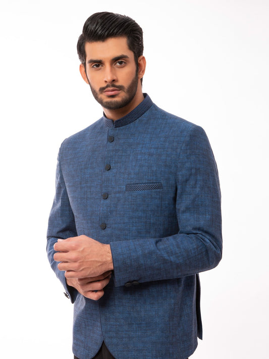 Edenrobe - Men's Royal Blue Blazer Ceremonial - EMTBP19-004