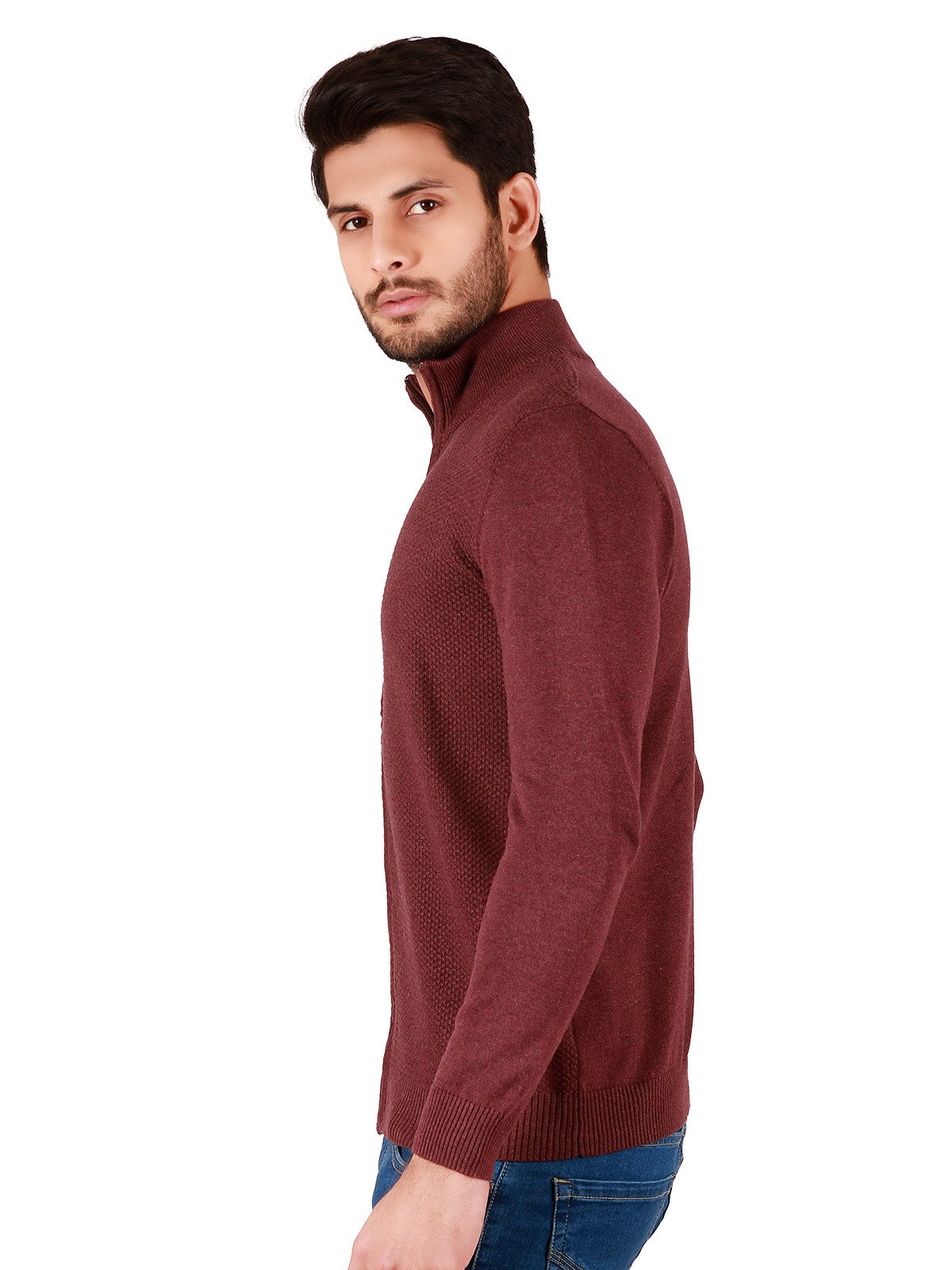 Edenrobe - Men's Mauve Sweater - EMTSWT19-012
