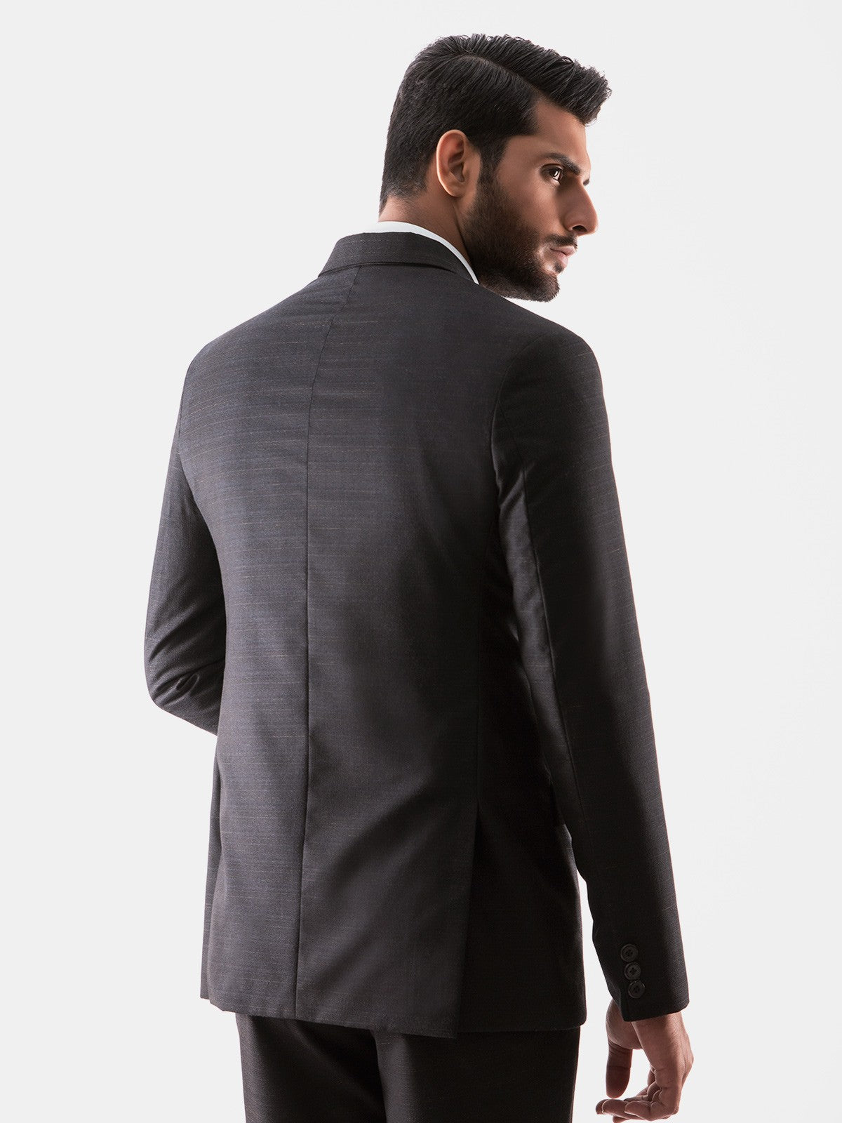 Edenrobe - Men's Charcoal Coat Pant - EMTCPC19-6701