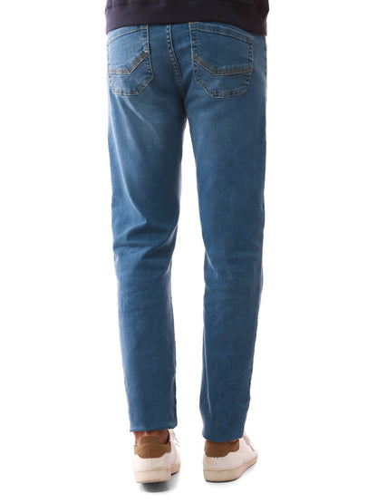 Edenrobe - Men's Light Blue Denim Pant - EMBPD19-002